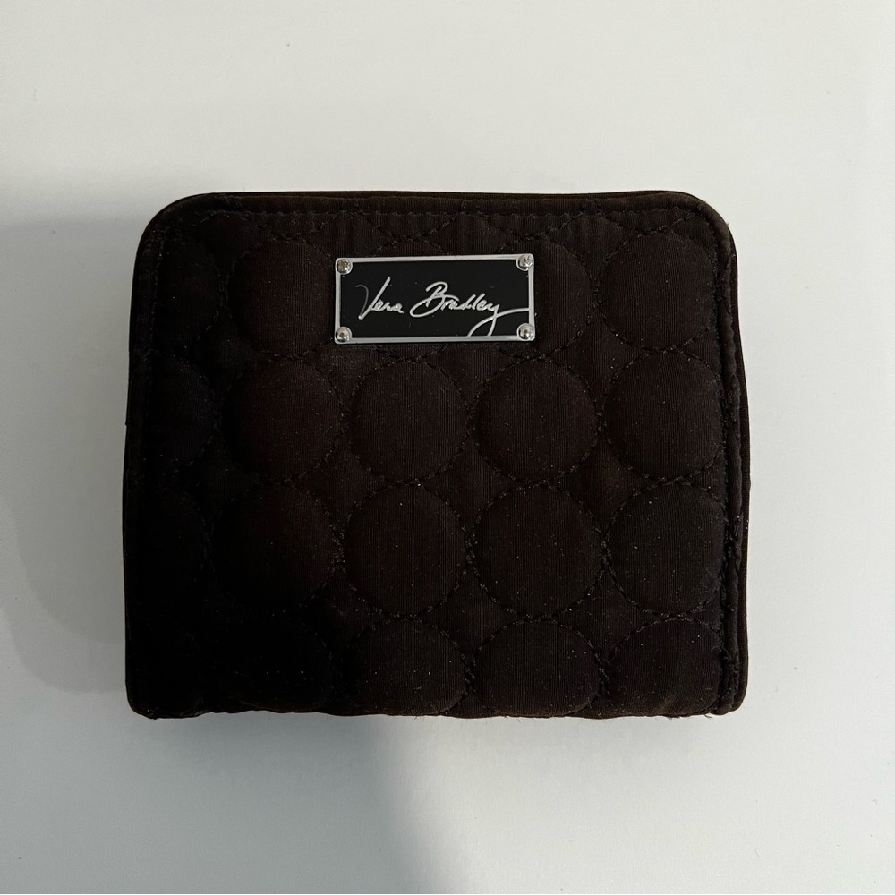 Vera Bradley Wallet Extra Large Quilted Brown
